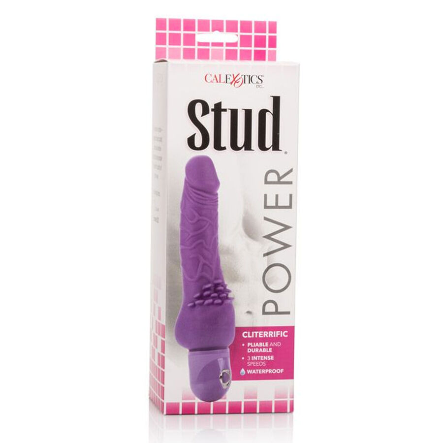 Vibromasseur courbe Power Stud Cliterrific — CALEXOTICS