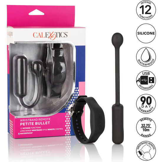 Bullet vibrant télécommandé au poignet — CALEXOTICS
