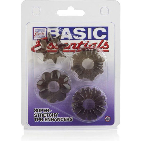 Pack de 4 rehausseurs essentiels en TPR — CALEXOTICS