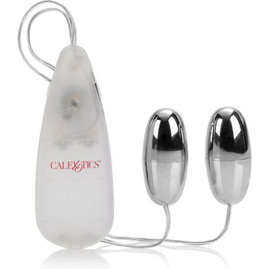 Duo de balles vibrantes argentées — CALEXOTICS
