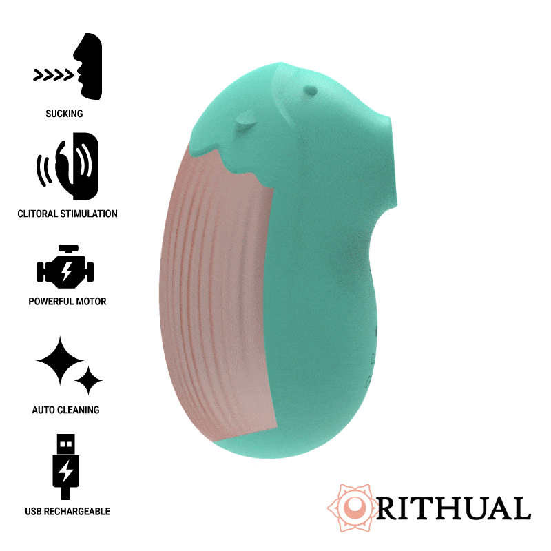 Stimulateur clitoridien à succion et vibrations — RITHUAL