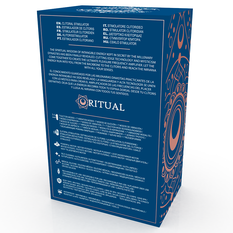 Stimulateur clitoridien à succion et vibrations — RITHUAL