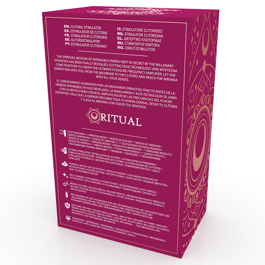 Stimulateur clitoralien à aspiration Shushu 2.0 Orchidée — RITHUAL