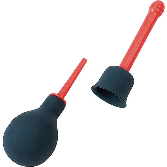 Poire de nettoyage rectale double embout — SEVEN CREATIONS