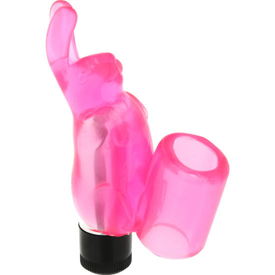 Stimulateur digital vibrant lapin en silicone — SEVEN CREATIONS