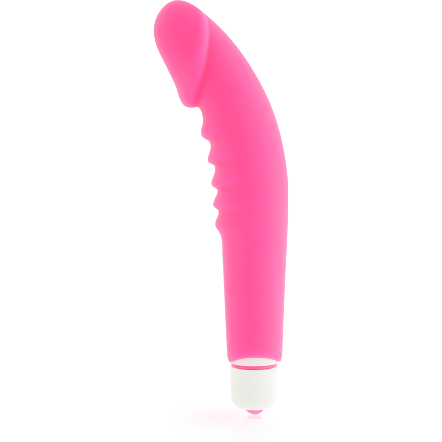 Vibromasseur classique en silicone doux et soyeux — DOLCE VITA