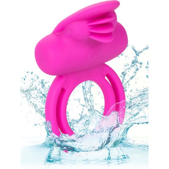 Anneau vibrant double stimulation rechargeable — CALEXOTICS