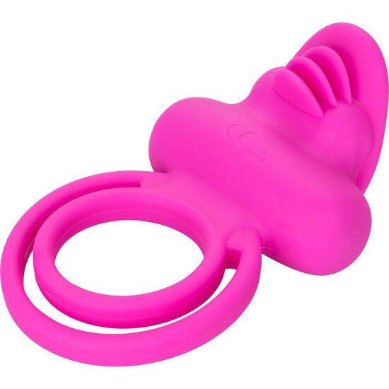 Anneau vibrant double stimulation rechargeable — CALEXOTICS