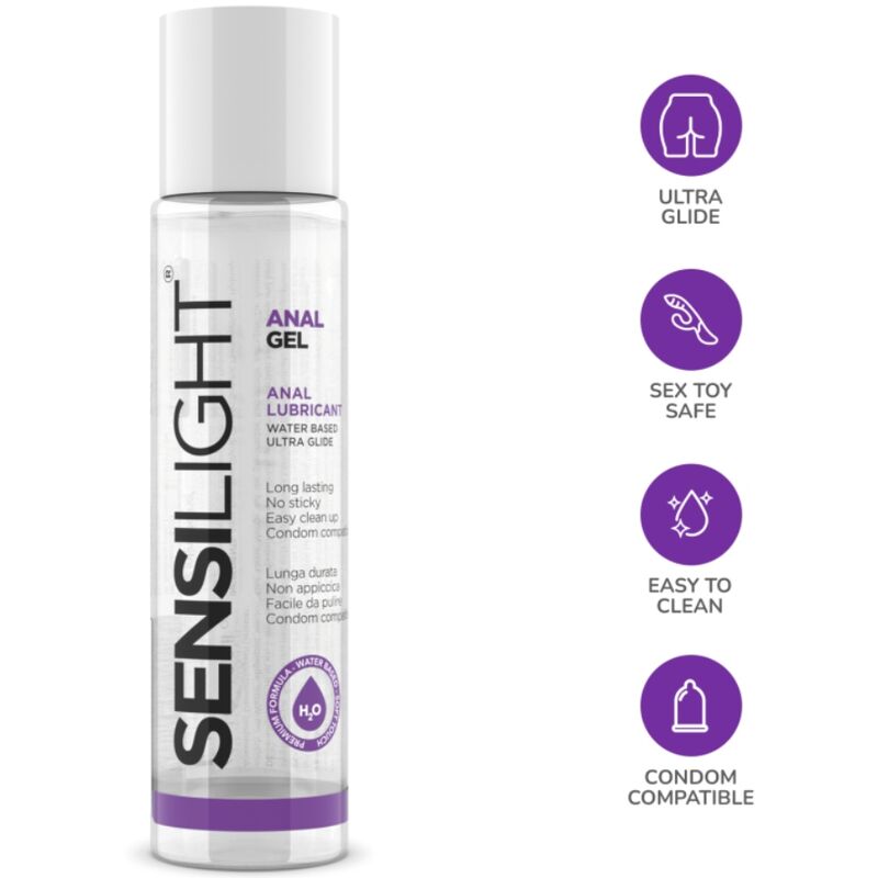 Gel lubrifiant anal sensilight 60 ml — Intimateline