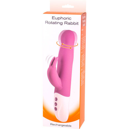 Vibrateur rotatif Euphoric en silicone lilas — SEVEN CREATIONS