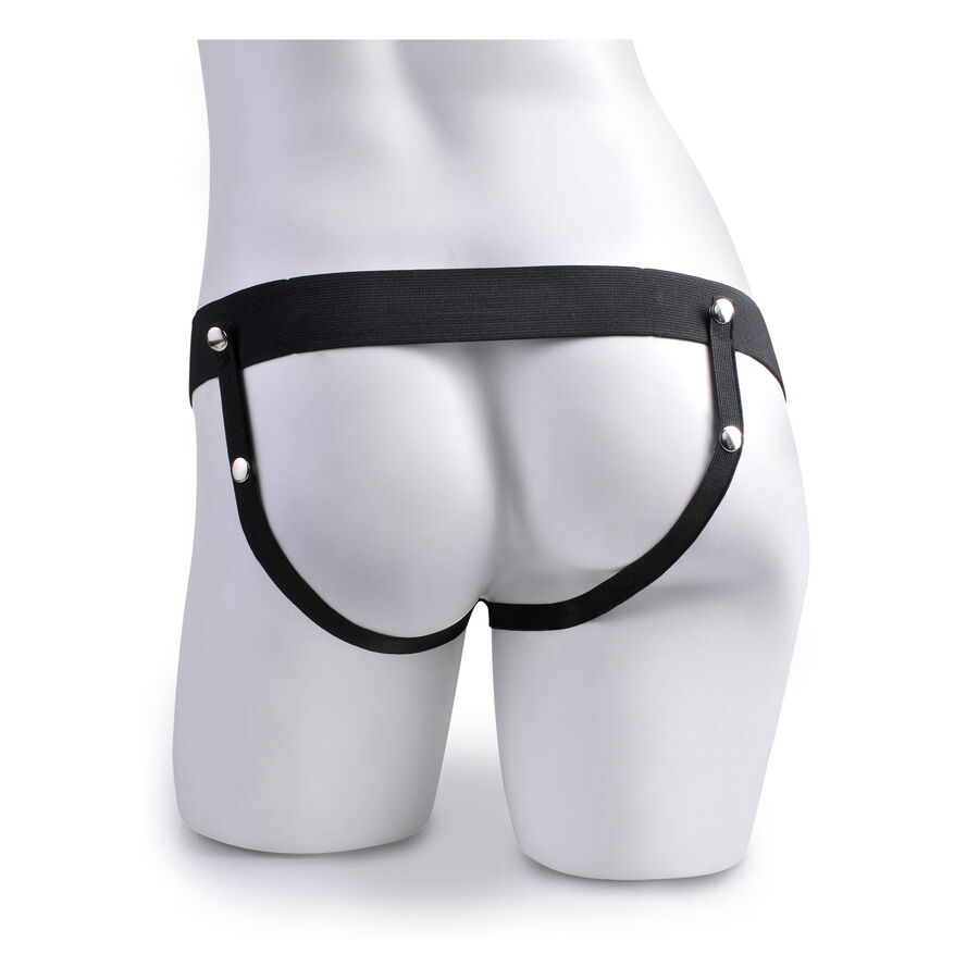 Harnais ajustable avec dong à simulation d'éjaculation — FETISH FANTASY SERIES