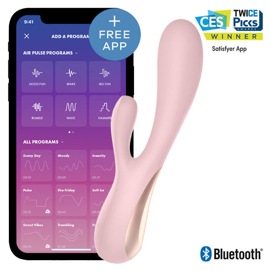 Mono Flex vibrateur flexible connecté — SATISFYER CONNECT