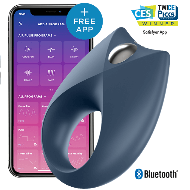 Anneau vibrant connecté royal — SATISFYER CONNECT