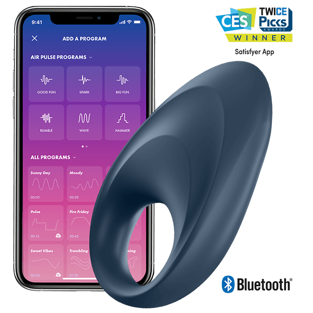 Anneau vibrant connecté puissant — SATISFYER CONNECT