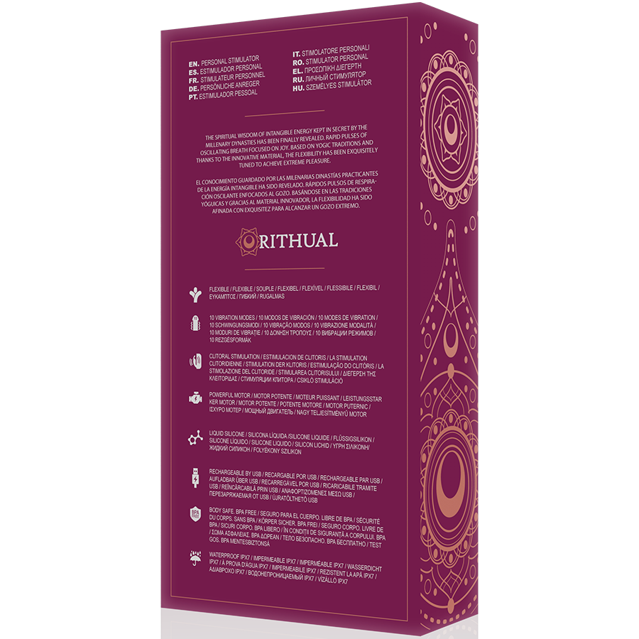 Anusara double moteur rechargeable orchidée — RITHUAL