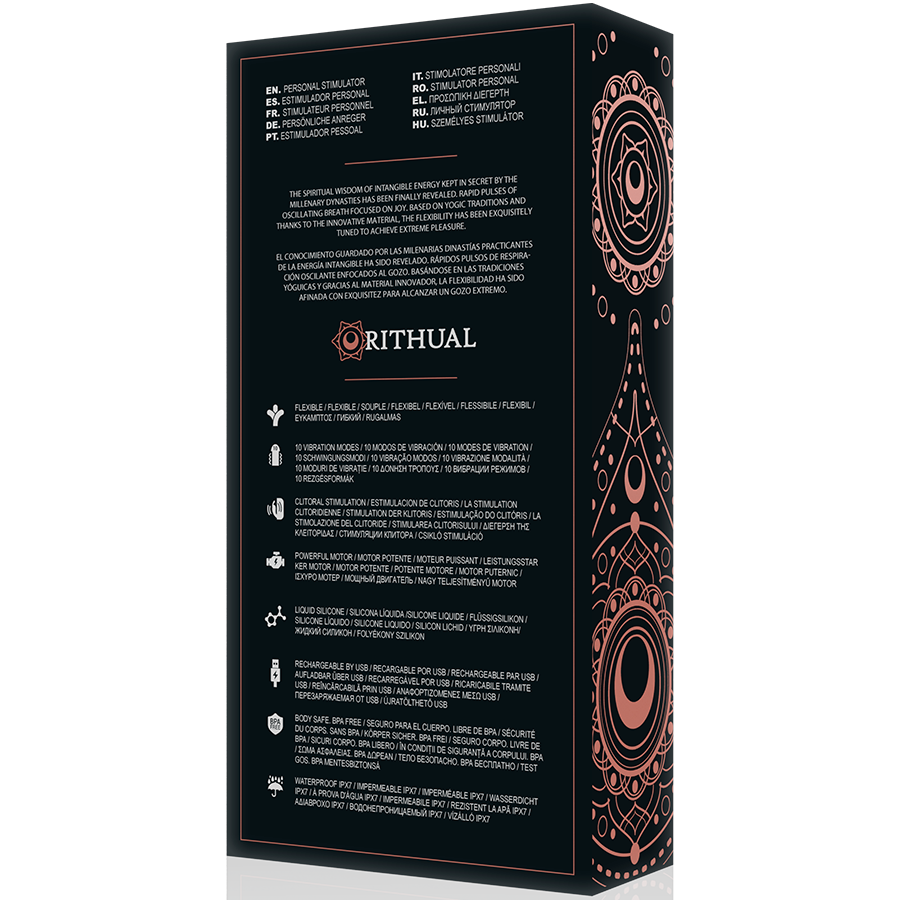 Stimulateur double moteur rechargeable Anusara — RITHUAL