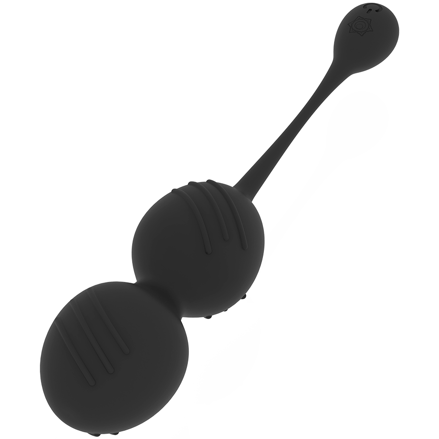 Balles de Kegel vibrantes rechargeables Nisha noires — RITHUAL