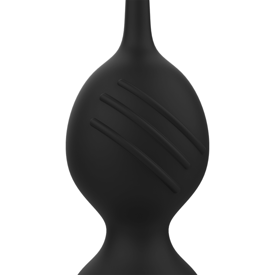 Balles de Kegel vibrantes rechargeables Nisha noires — RITHUAL