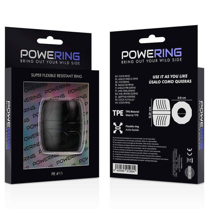 Anneau pénien super flexible et résistant 5 cm — POWERING