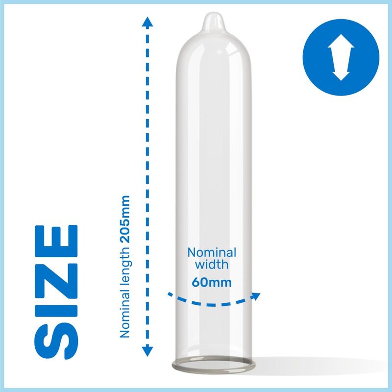 Préservatifs king size extra larges, lot de 3 — Pasante
