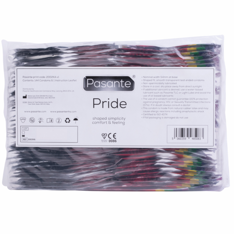 Préservatifs format Gay Pride 144 — PASANTE