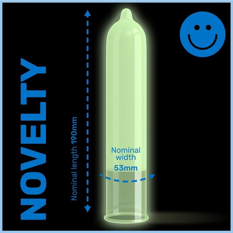 Préservatifs phosphorescents, lot de 3 — PASANTE