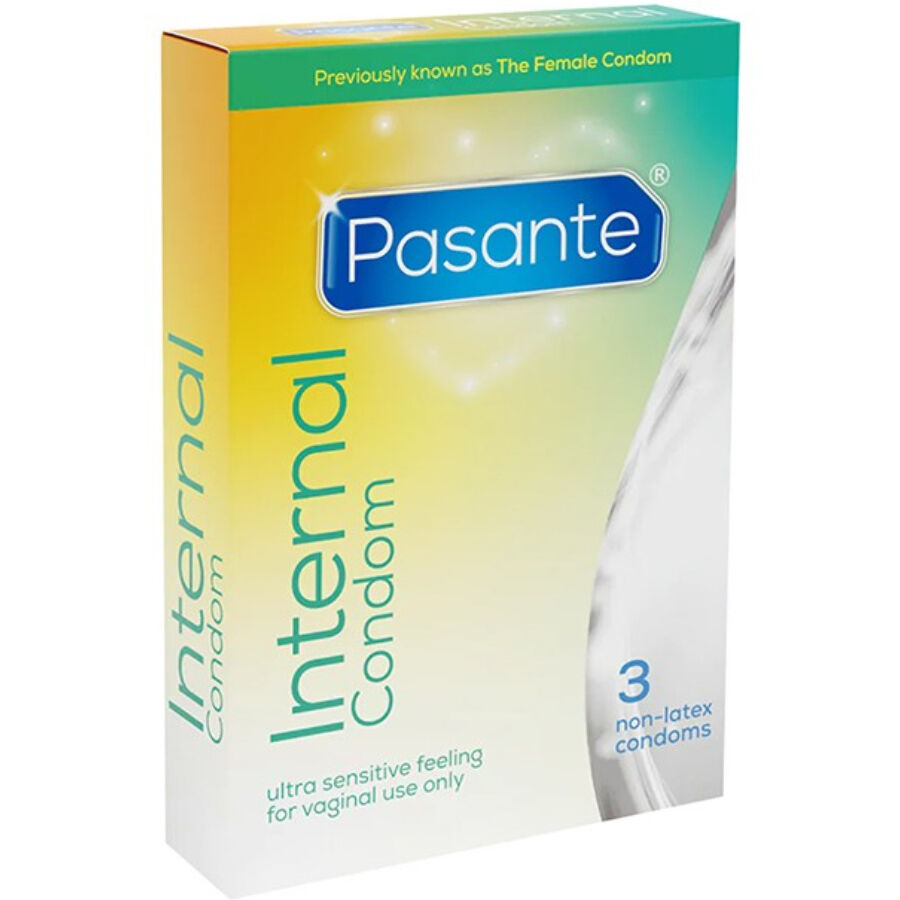 Préservatif interne sans latex, lot de 3 — PASANTE