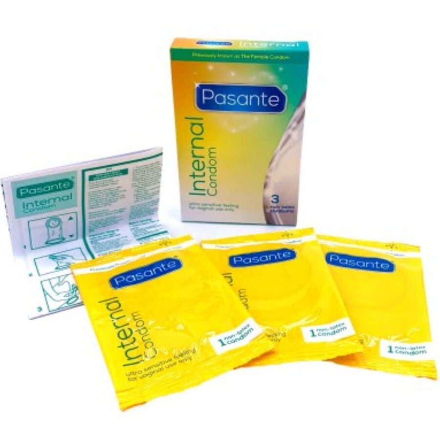 Préservatif interne sans latex, lot de 3 — PASANTE