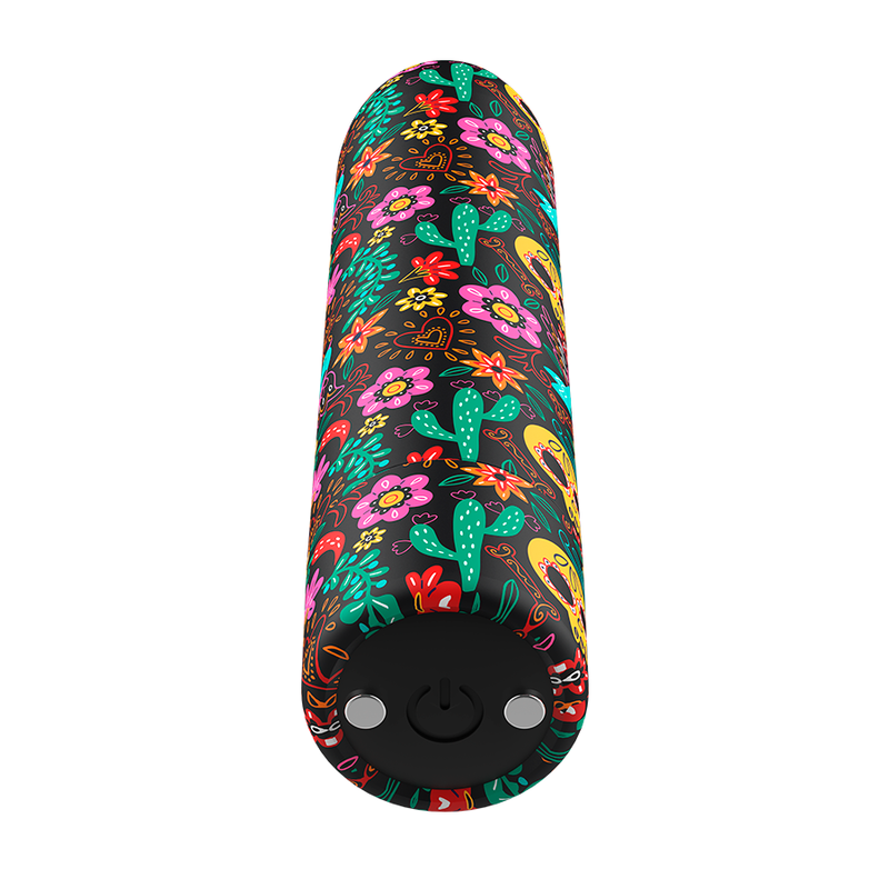 Balle vibrante rechargeable florale 10 intensités — CUSTOM BULLETS