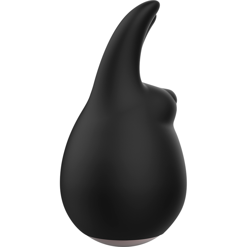 Stimulateur clitorien oreilles de lapin noir et or — COQUETTE TOYS
