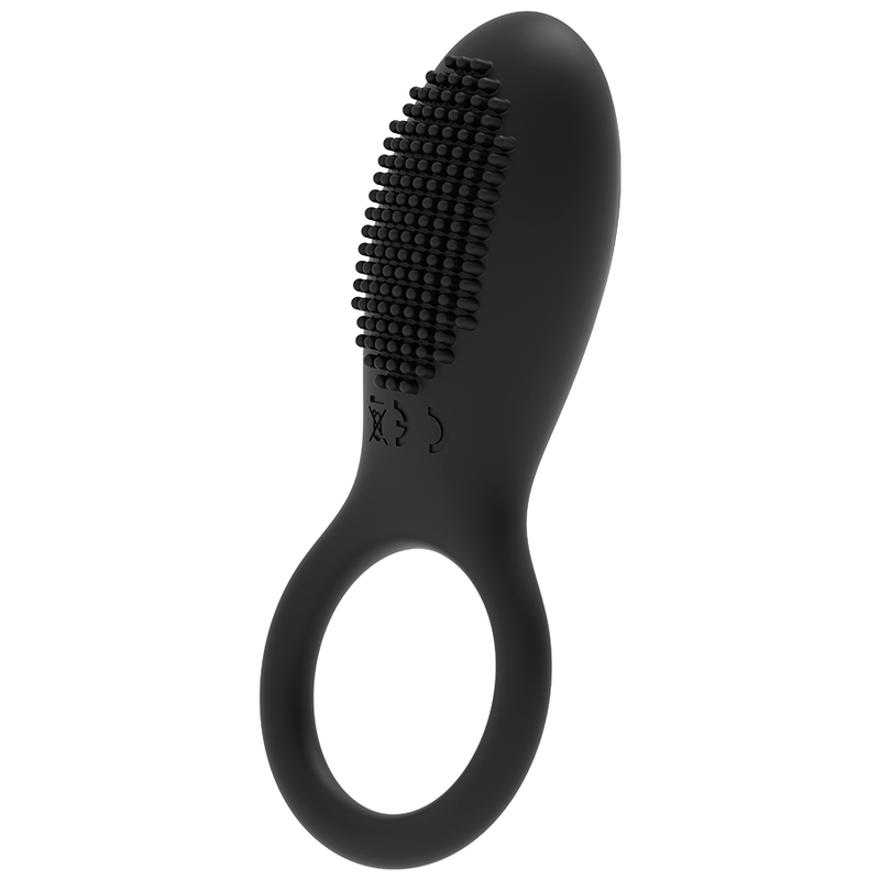 Anneau vibrant télécommandé rechargeable noir et or — COQUETTE TOYS
