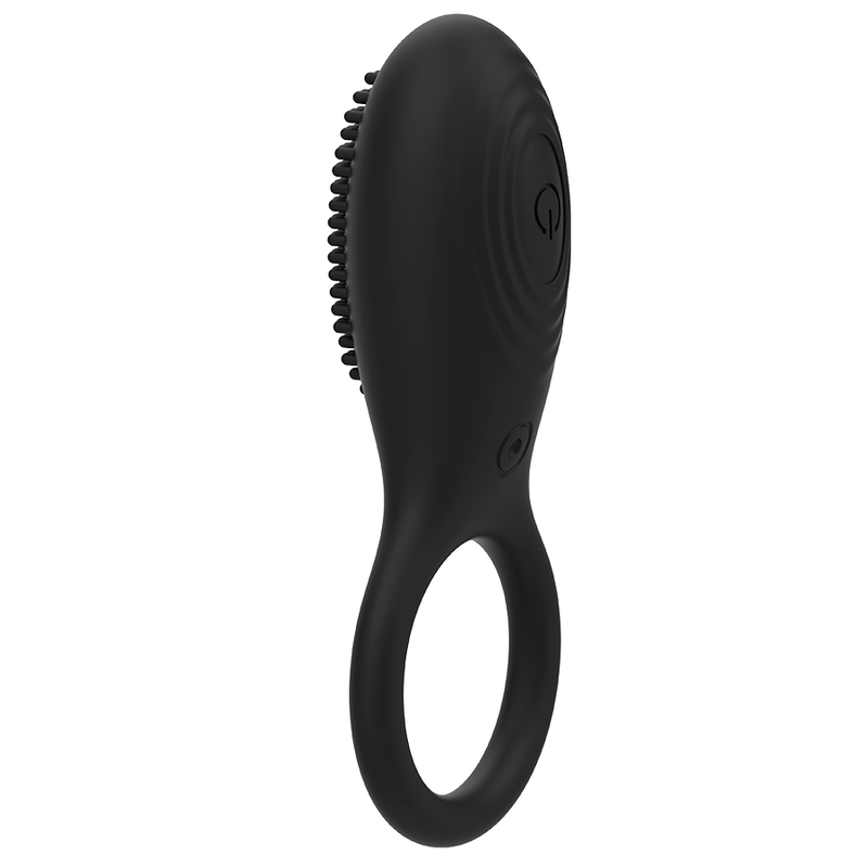 Anneau vibrant télécommandé rechargeable noir et or — COQUETTE TOYS
