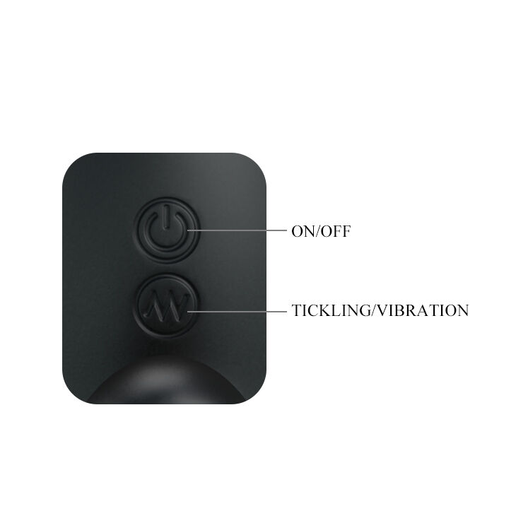 Masseur de prostate noir rechargeable — MR PLAY