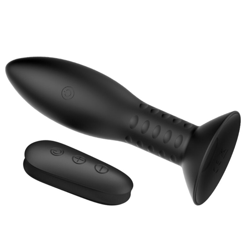 Plug anal stimulant avec billes tournantes et télécommande — MR PLAY