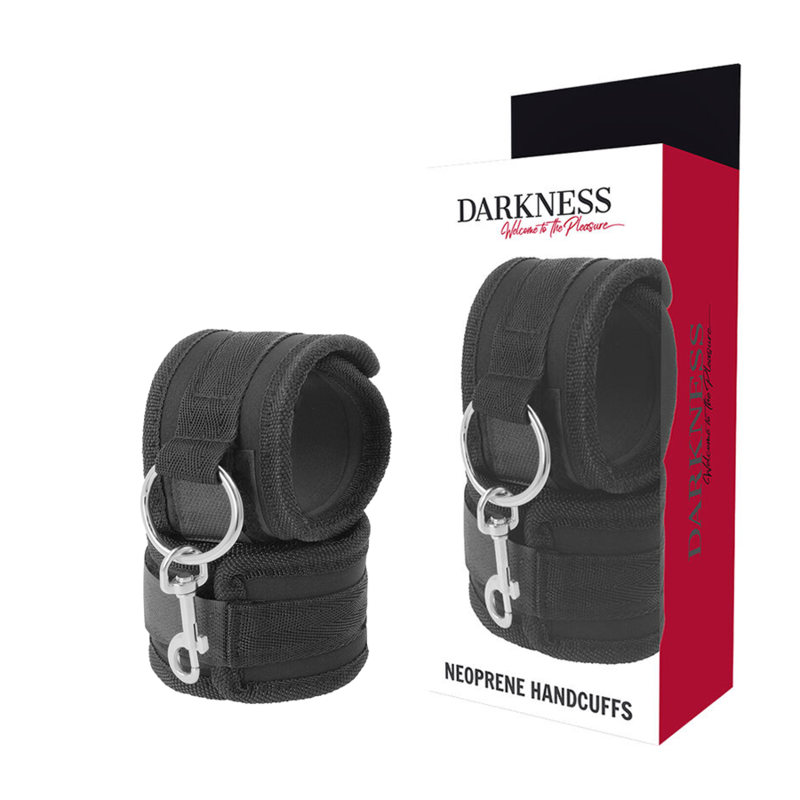 Menottes en néoprène ajustables — DARKNESS BONDAGE