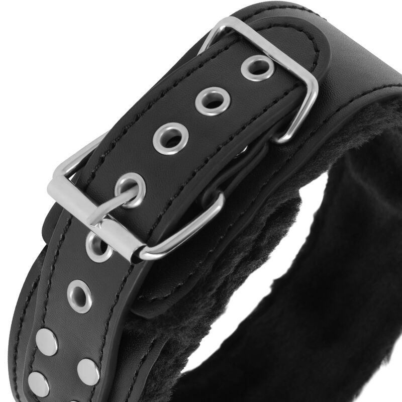 Collier de bondage doublé avec chaîne — DARKNESS BONDAGE