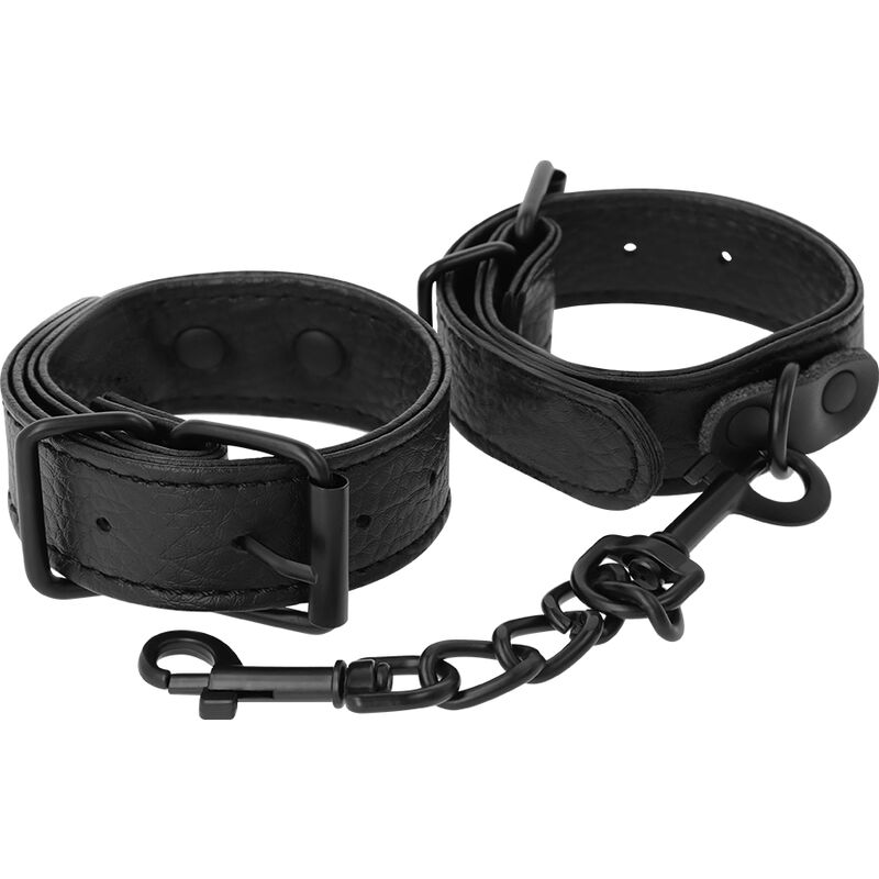 Menottes texturées larges et fines — DARKNESS BONDAGE