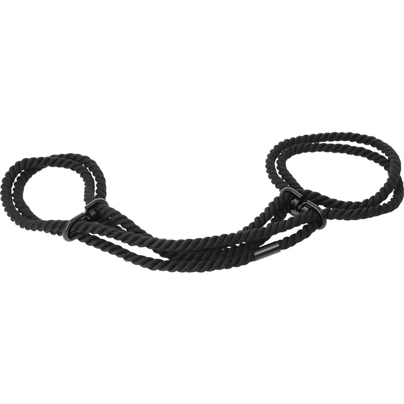 Menottes de poignet et cheville en corde 100% coton — DARKNESS BONDAGE