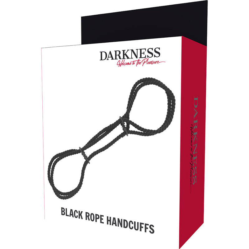 Menottes de poignet et cheville en corde 100% coton — DARKNESS BONDAGE