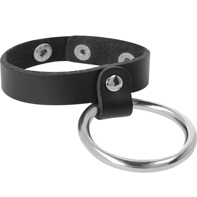 Anel peniano e testicular em metal BDSM — DARKNESS BONDAGE