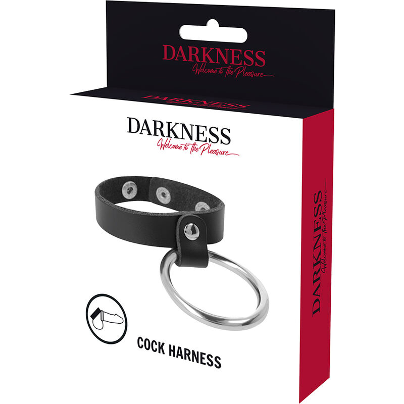 Anel peniano e testicular em metal BDSM — DARKNESS BONDAGE