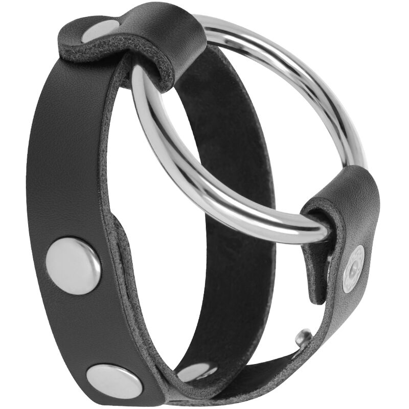 Anneau de bite et testicules réglable BDSM — DARKNESS BONDAGE