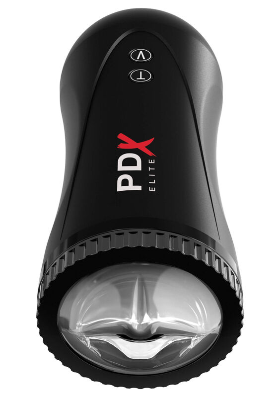 Masturbateur vibrant automatique à mouvement de caresse — PDX ELITE