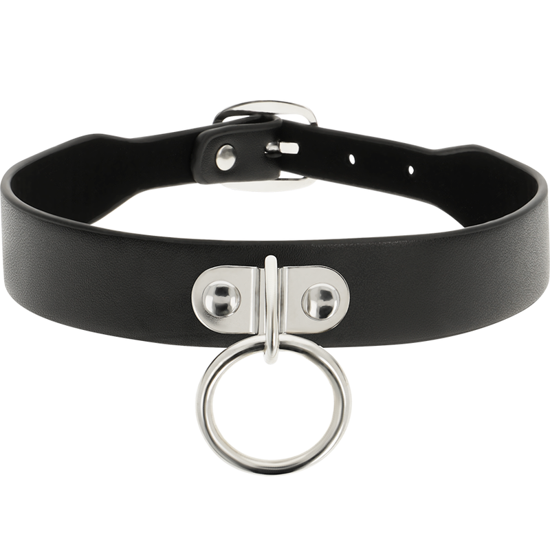 Collier fétiche en cuir vegan réglable — COQUETTE ACCESSORIES