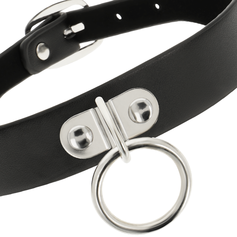 Collier fétiche en cuir vegan réglable — COQUETTE ACCESSORIES