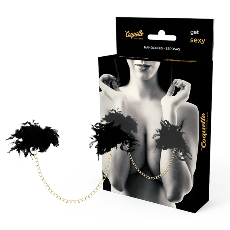 Menottes de luxe en métal doré — COQUETTE ACCESSORIES