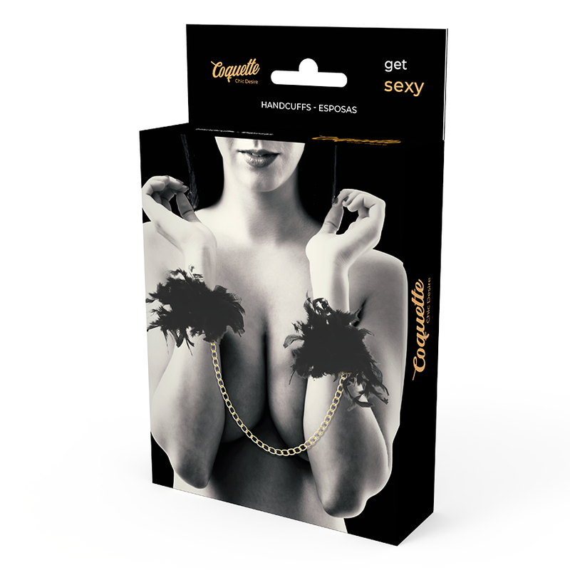 Menottes de luxe en métal doré — COQUETTE ACCESSORIES