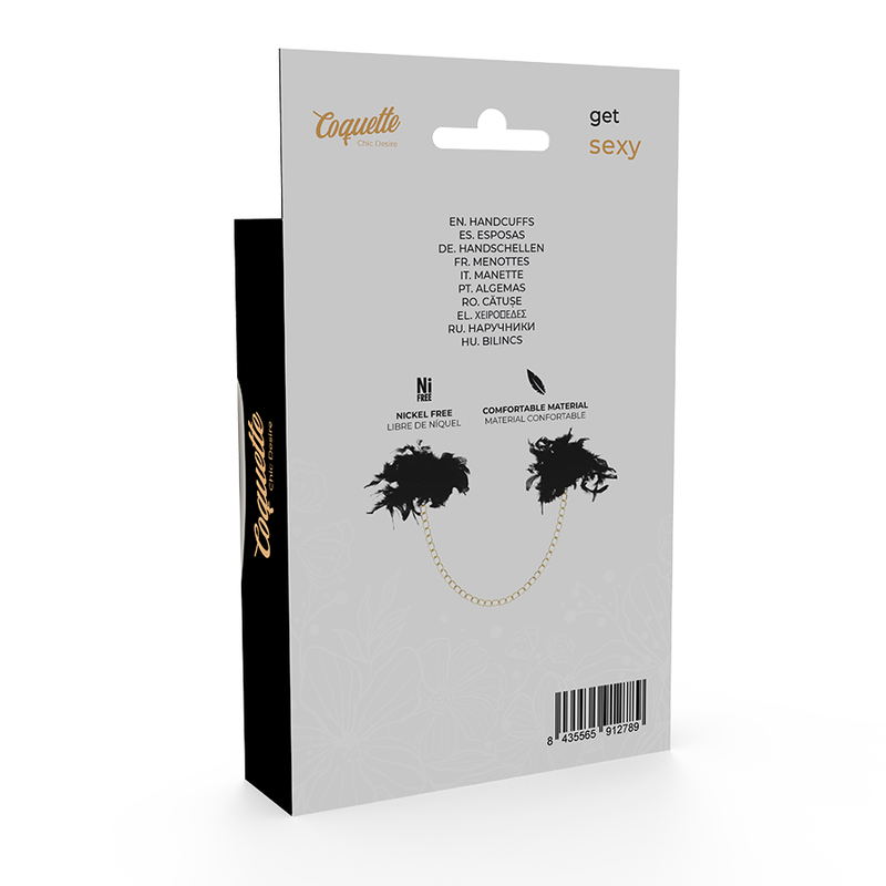 Menottes de luxe en métal doré — COQUETTE ACCESSORIES