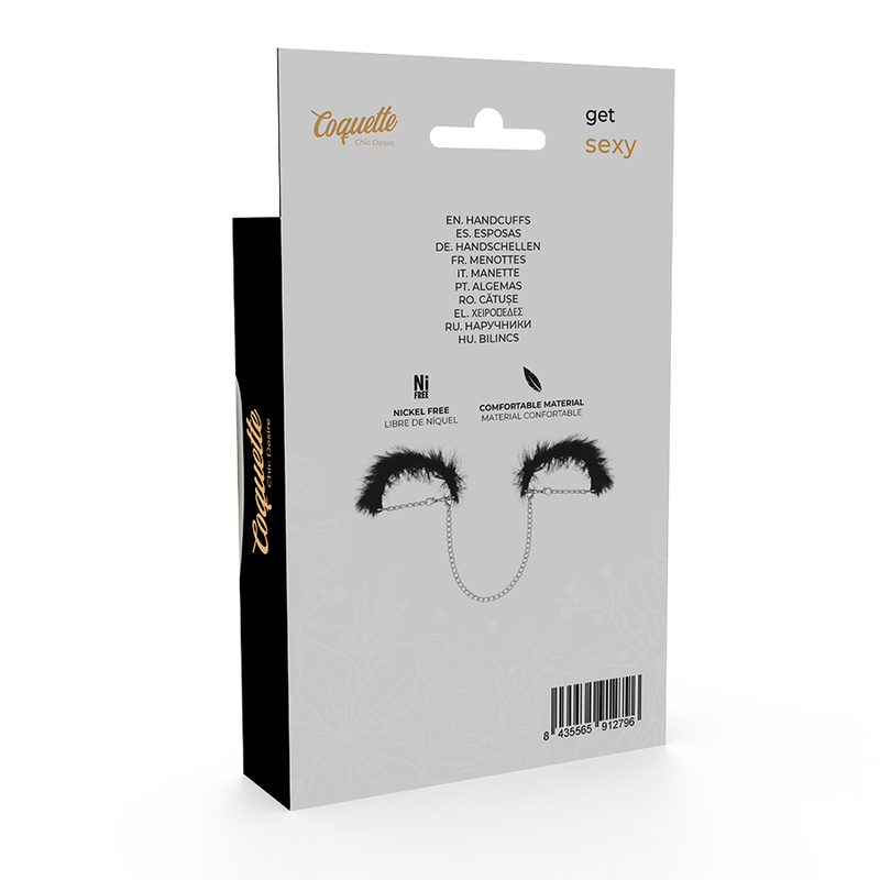 Menottes métal design flexible — COQUETTE ACCESSORIES