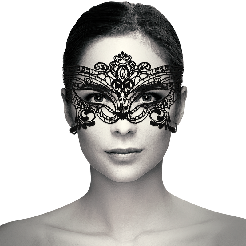 Masque large en dentelle noire — COQUETTE ACCESSORIES